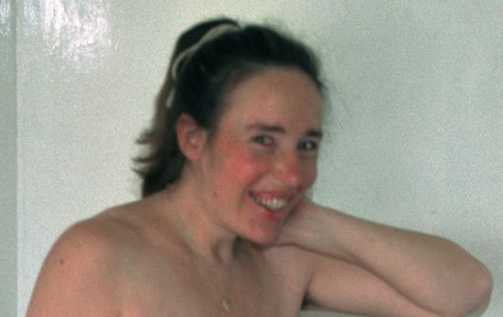Christa in Old Windsor, January 1980