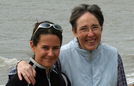 Christa and Michelle, April 2007
