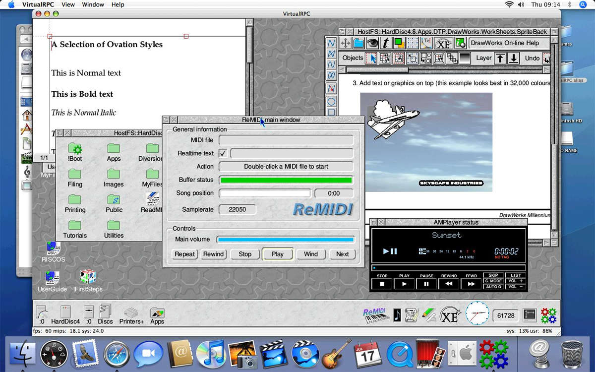 Mac running Acorn