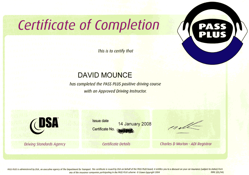 Pass Plus