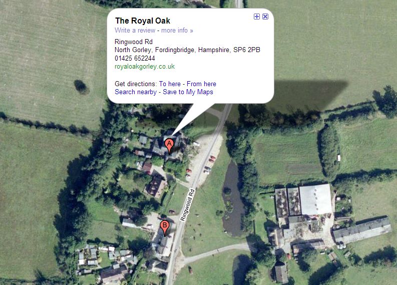 Royal Oak in North Gorley
