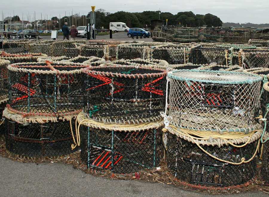 Mudeford lobsterpots