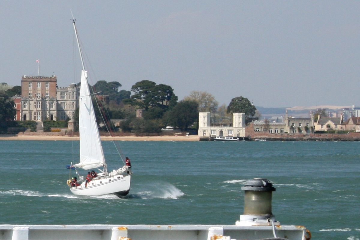 Brownsea Island in April 2008