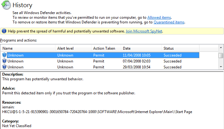 Windows Defender