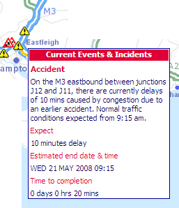 M3 incident