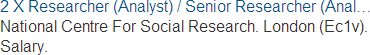 Truncated job ad
