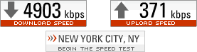 Speed test site