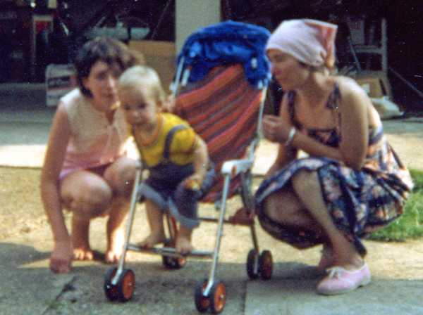 Val and her honorary grandson