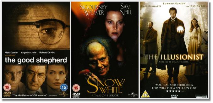 3 DVDs