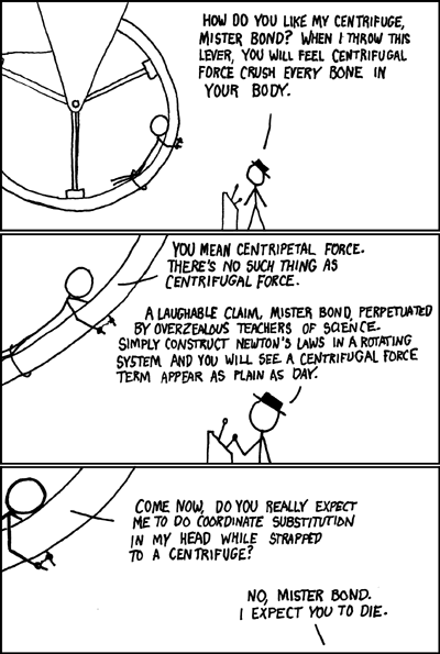 Centrifugal force