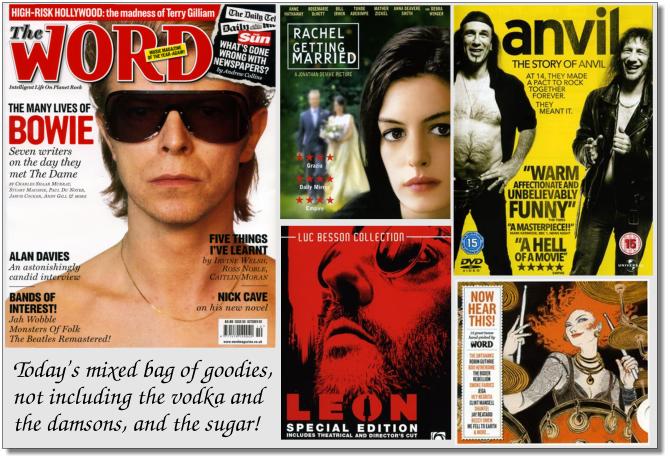 Mag and DVDs