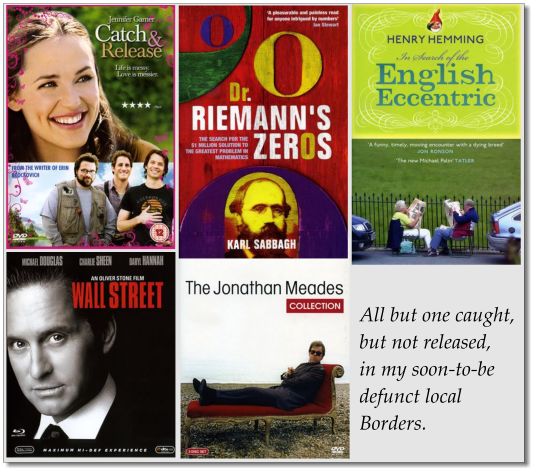 Books, DVDs and Blu-ray